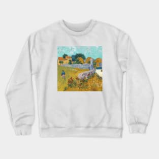 Vincent Van Gogh Farmhouse in Provence Crewneck Sweatshirt